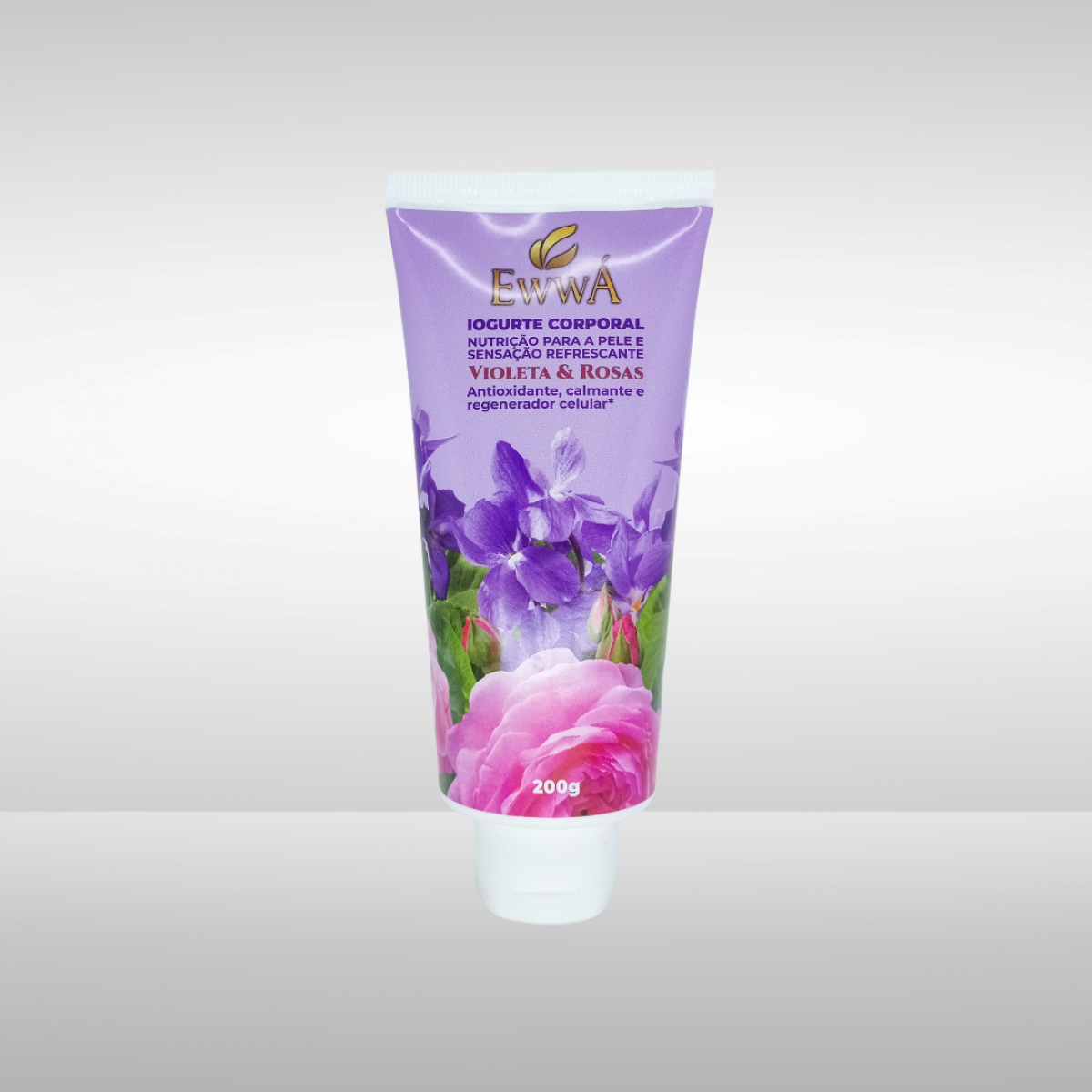 Iogurte Corporal Violetas & Rosas  200g